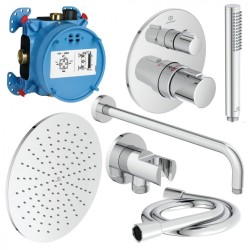 Termostata dušas sistēma iebūvējamā Ideal Standard Ceratherm T100, A7573AA
