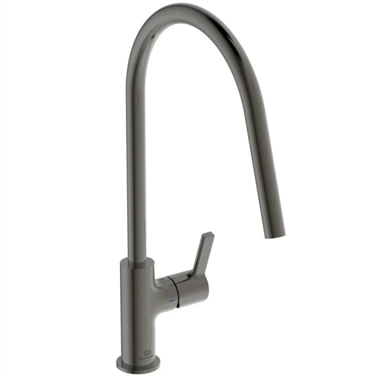 Virtuves izlietnes maisītājs Ideal Standard Gusto, magnetic grey