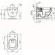 Tualetes pods piekaramais Ideal Standard Tesi RimLs+ ar Soft Close vāku, T493201+T552201 Tualetes pods piekaramais Ideal Standard Tesi RimLs+ ar Soft Close vāku, T493201+T552201