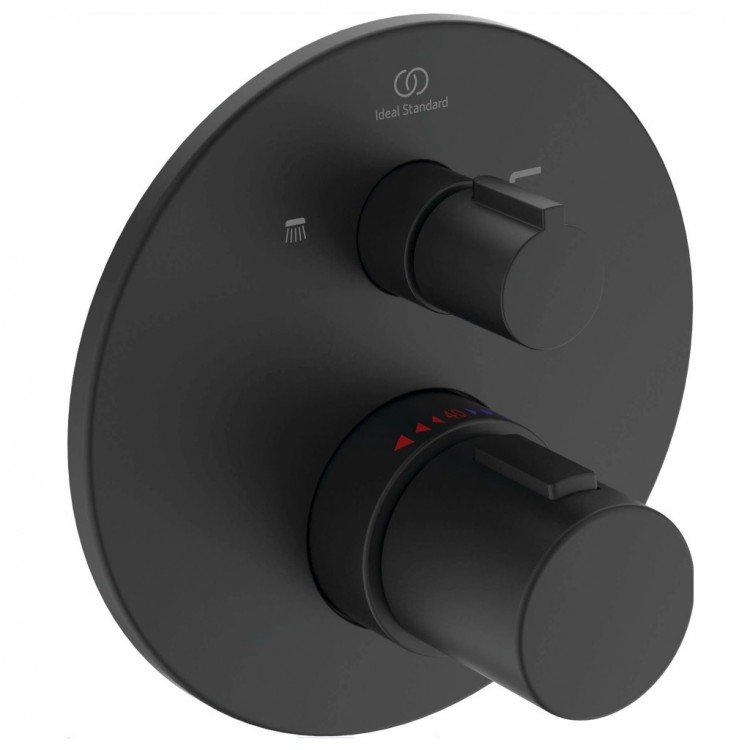 Vannas un dušas iebūvējamā termostata maisītāja dekoratīvā daļa Ideal Standard Ceratherm T100, A5814XG