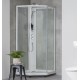 Dušas kabīne IFO Showerama 10-5 90x90cm, white/clear/frosted Dušas kabīne IFO Showerama 10-5 90x90cm, white/clear/frosted