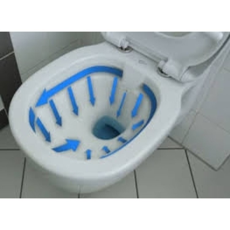 Tualetes pods Inter Ceramic Daisy Rimless ar Soft Close poda vāku, pelēks matēts Tualetes pods Inter Ceramic Daisy Rimless ar Soft Close poda vāku, pelēks matēts