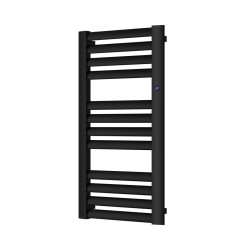 Dvieļu žāvētājs Instal Projekt MAKAO 477x1205 mm, melns matēts