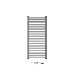 Dvieļu žāvētājs Instal Projekt STICK 500x1110mm, balts