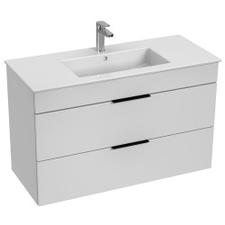 Vannas istabas skapītis ar izlietni Jika Cube 100cm, balts