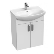 Vannas istabas skapītis ar izlietni Jika Euroline-N 50x39cm, balts