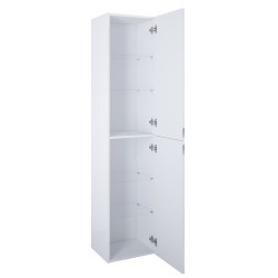 Vannas istabas augstais skapis Jika PURE 180x40x35cm, balts