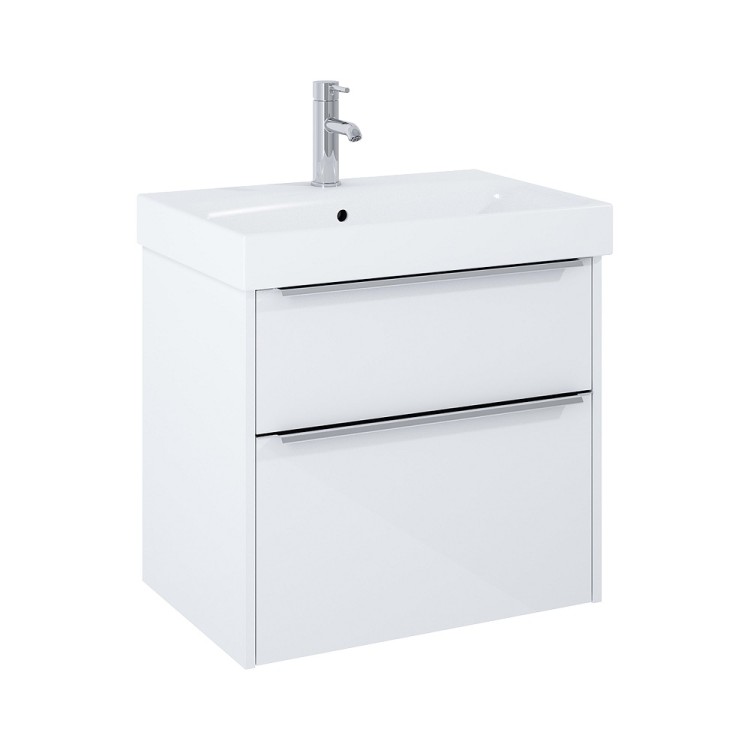 Vannas istabas skapītis ar izlietni Jika PURE 625x440 mm, balts Vannas istabas skapītis ar izlietni Jika PURE 625x440 mm, balts