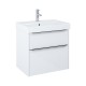 Vannas istabas skapītis ar izlietni Jika PURE 625x440 mm, balts Vannas istabas skapītis ar izlietni Jika PURE 625x440 mm, balts