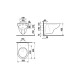 Tualetes pods piekaramais JIKA LYRA PLUS Rimless H8213840000001 Tualetes pods piekaramais JIKA LYRA PLUS Rimless H8213840000001