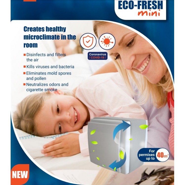 Gaisa attīrītājs MMotors JSC ECO-FRESH Mini Gaisa attīrītājs MMotors JSC ECO-FRESH Mini