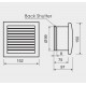 Sadzīves ventilators MMotors JSC MM 100v D100 105K Sadzīves ventilators MMotors JSC MM 100v D100 105K