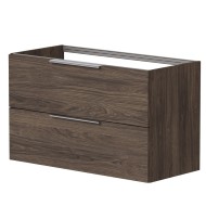 Vannas istabas skapītis izlietnei KAME LIRIS 100cm, brūns ozols