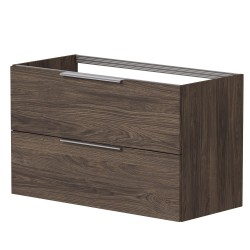 Vannas istabas skapītis izlietnei KAME LIRIS 100cm, brūns ozols