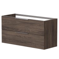 Vannas istabas skapītis izlietnei KAME LIRIS 120cm, brūns ozols