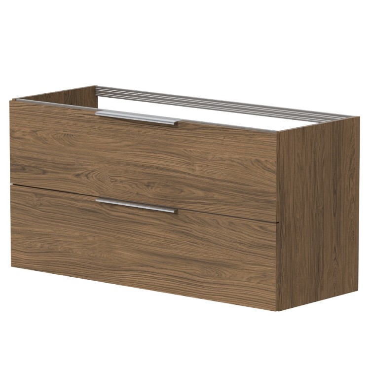 Vannas istabas skapītis izlietnei KAME LIRIS 120cm, vara ozols