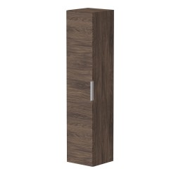 Vannas istabas augstais skapis KAME LIRIS 160x35cm, brūns ozols