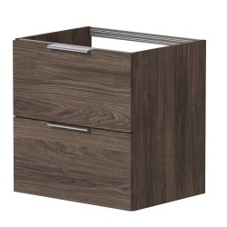 Vannas istabas skapītis izlietnei KAME LIRIS 60cm, brūns ozols