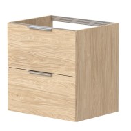 Vannas istabas skapītis izlietnei KAME LIRIS 60cm, gaišs ozols