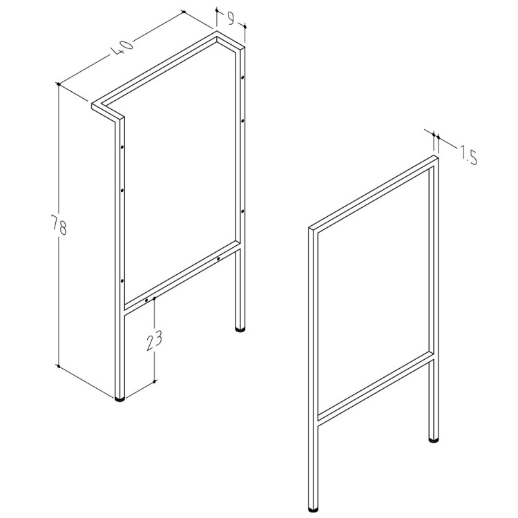 Vannas istabas skapītis KAME BIG ar izlietni ILSA 121x46cm, brūns ozols Vannas istabas skapītis KAME BIG ar izlietni ILSA 121x46cm, brūns ozols
