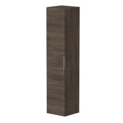 Vannas istabas augstais skapis KAME BIG 160x35cm, brūns ozols