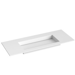 Izlietne skapītim KAME CORIAN 2 120x46.5cm, CN1202465-BS