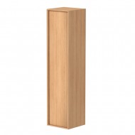 Vannas istabas augstais skapis HOME 159.4 x 37.6 cm, dabīgs ozolkoka finierējums