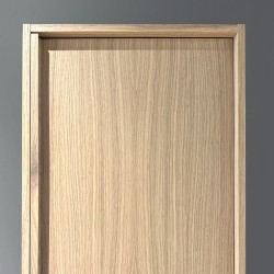 Vannas istabas augstais skapis HOME 159.4 x 37.6 cm, dabīgs ozolkoka finierējums