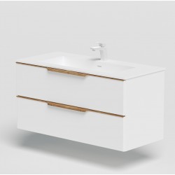 Vannas istabas skapītis izlietnei Kame AMBER 100cm, BU/10-3DR/D02-AMB