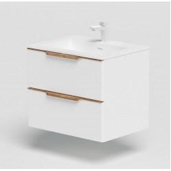 Vannas istabas skapītis izlietnei Kame AMBER 60cm, BU/6-3DR/D02-AMB