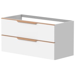 Vannas istabas skapītis izlietnei Kame AMBER 100cm, BU/10-3DR/D02-AMB