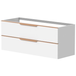 Vannas istabas skapītis izlietnei Kame AMBER 120cm, BUD/12-3DR/D02-AMB