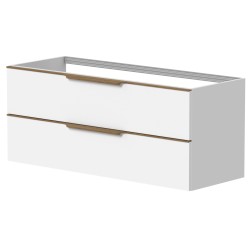 Vannas istabas skapītis izlietnei Kame AMBER 120cm, BUD/12-3DR/D02-GR-AMB