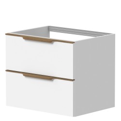 Vannas istabas skapītis izlietnei Kame AMBER 60cm, BU/6-3DR/D02-GR-AMB