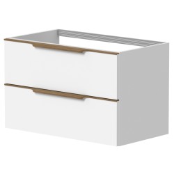 Vannas istabas skapītis izlietnei Kame AMBER 80cm, BU/8-3DR/D02-GR-AMB