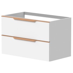 Vannas istabas skapītis izlietnei Kame AMBER 80cm, BU/8-3DR/D02-AMB