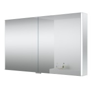 Vannas istabas skapītis ar spoguli KAME BIG 120x70 cm, MDD
