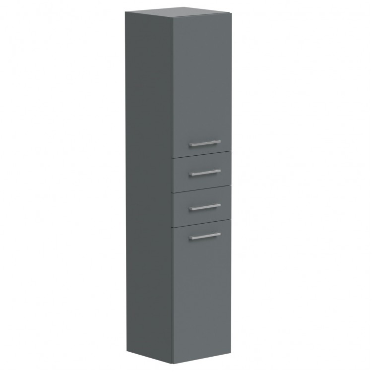 Vannas istabas augstais skapis Kame GAMA 160x35cm, TU/35-1/D05 Vannas istabas augstais skapis Kame GAMA 160x35cm, TU/35-1/D05