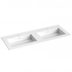 Izlietne skapītim dubultā KAME CORIAN 120x46.5cm, CN1214618-D