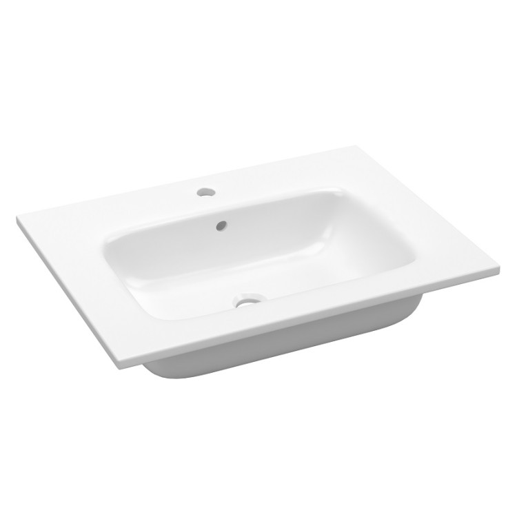 Vannas istabas skapītis KAME BIG ar izlietni Elida 61x46cm, grafīts Vannas istabas skapītis KAME BIG ar izlietni Elida 61x46cm, grafīts