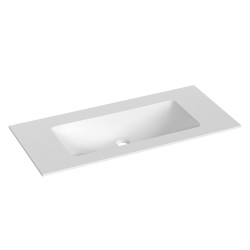 Izlietne skapītim KAME Orion DURATEK® 100.5x46.5cm, balta matēta