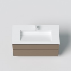 Vannas istabas skapītis izlietnei Kame LOFT 100cm, BU/10-3DR/D15-LFT