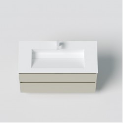 Vannas istabas skapītis izlietnei Kame LOFT 100cm, BU/10-3DR/D06-LFT