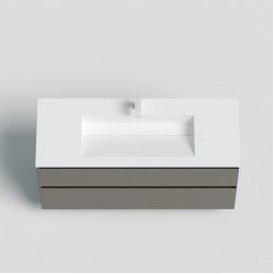 Vannas istabas skapītis izlietnei Kame LOFT 120cm, BU/12-3DR/D18-LFT