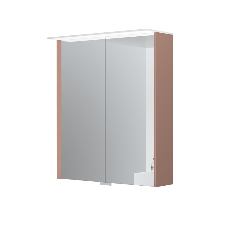 Vannas istabas skapītis ar spoguli Kame LOFT 60x71 cm, MC3DML/60-70/D17-LFT Vannas istabas skapītis ar spoguli Kame LOFT 60x71 cm, MC3DML/60-70/D17-LFT