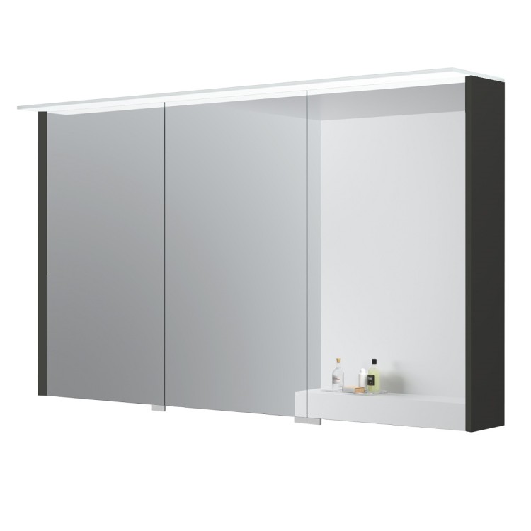 Vannas istabas skapītis ar spoguli Kame LOFT 120x71 cm, MC3DML/120-70/D13-LFT Vannas istabas skapītis ar spoguli Kame LOFT 120x71 cm, MC3DML/120-70/D13-LFT