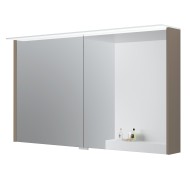 Vannas istabas skapītis ar spoguli Kame LOFT 120x71 cm, MD3DML/120-70/D15-LFT