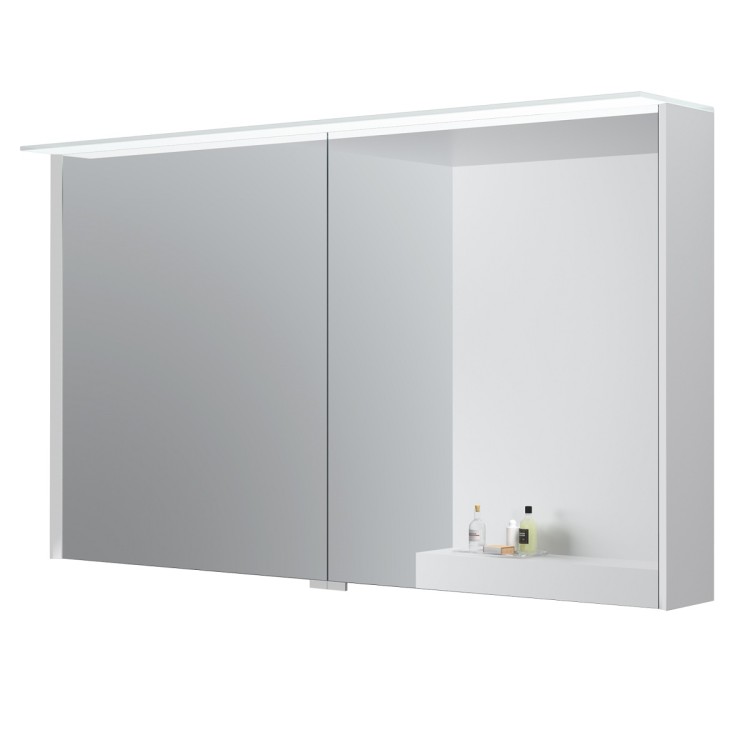 Vannas istabas skapītis ar spoguli KAME LOFT 120x71 cm, MD3DML/120-70/D02-LFT