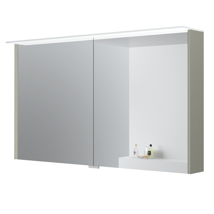 Vannas istabas skapītis ar spoguli Kame LOFT 120x71 cm, MD3DML/120-70/D06-LFT