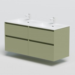 Vannas istabas skapītis dubultai izlietnei Kame LOFT  120cm, 2xBU/6-3DR/D14-LFT